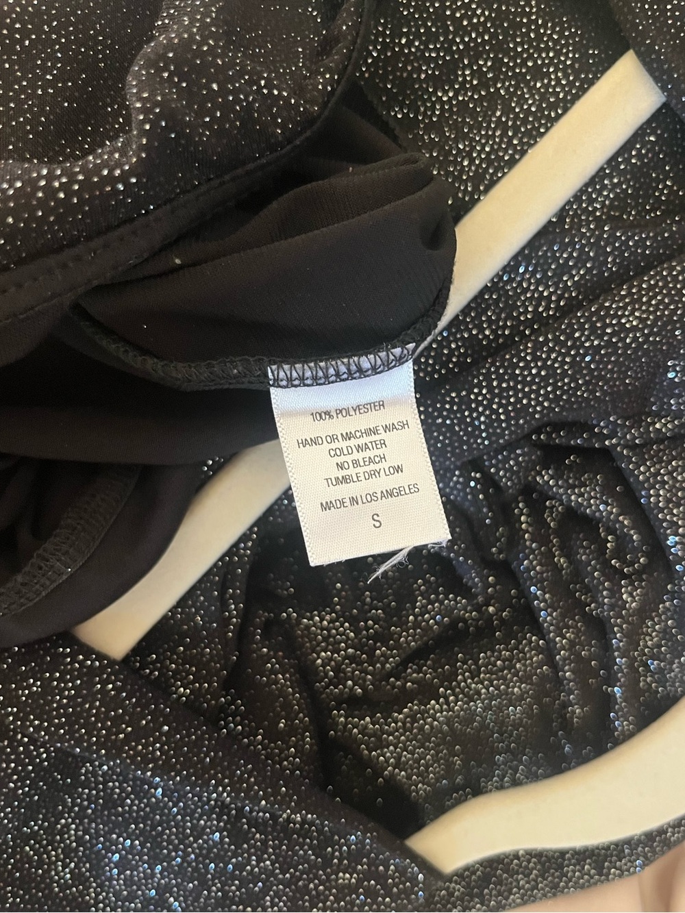 Lucy in the Sky Black Sparkle Maxi Event Dress - Picture 7 of 7